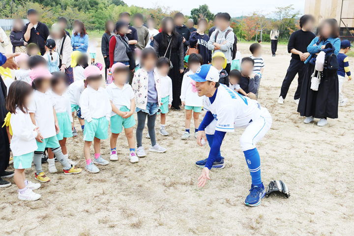 10月25日(土)に「ALL4KIDS親子で楽しむ山本昌広さん野球教室」を開催しました!