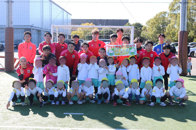 名古屋オーシャンズさんと「フットサルクリニック」を開催しました!