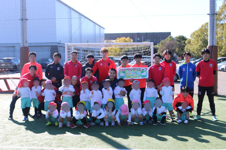 名古屋オーシャンズさんと「フットサルクリニック」を開催しました!