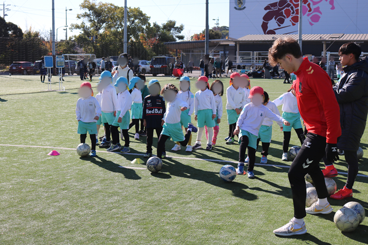 名古屋オーシャンズさんと「フットサルクリニック」を開催しました!